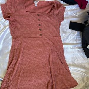 Light orange sundress